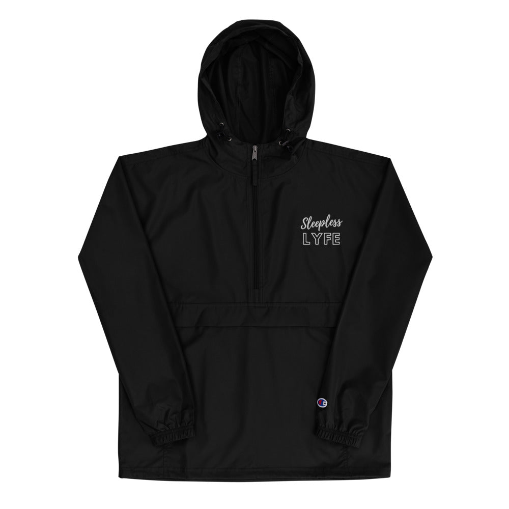 Sleepless LYFE Embroidered Champion Packable Jacket